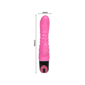 Baile – Vibromasseur réaliste avec stimulateur clitoridien, 22,5 cm