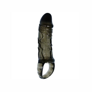 BAILE - FUNDA EXTENSORA PENE MET BAND PARA TESTICULOS NEGRO 13,5 CM