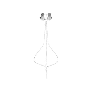 Bijoux – Désir métallique collier métallisé argent