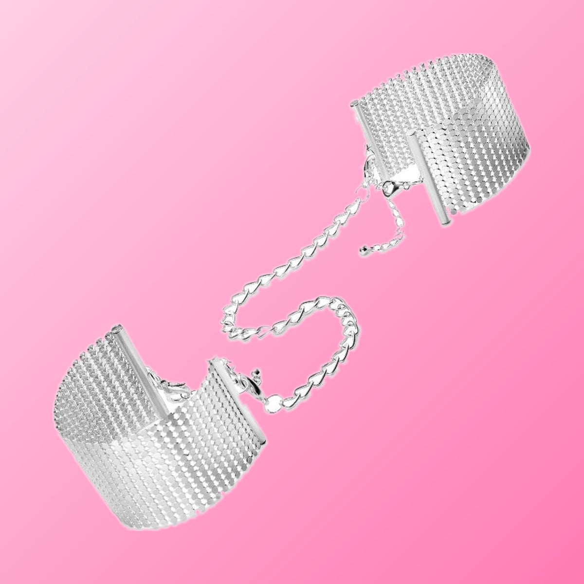 Bijoux – Désir métallique menottes métalliques argent