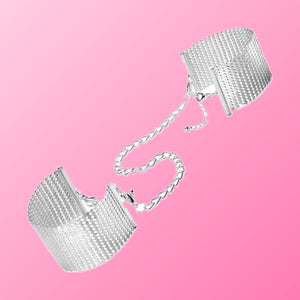 Bijoux – Désir métallique menottes métalliques argent