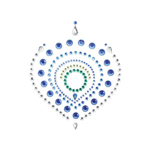 Bijoux Indiscrets – Flamboyant, parure de corps bleu & vert