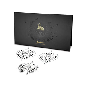 Bijoux Indiscrets – Flamboyant, parure de corps noir & argent