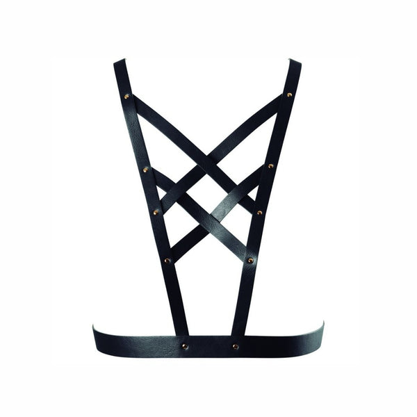 JEWELRY - INDISCRETS MAZE ARNES CRUZADO CON ESCOTE NEGRO