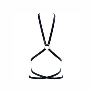 BIJOUX INDISCRETS MAZE - BLACK MULTI-POSITION HARNESSES