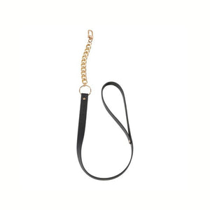 INDISCRET JEWELRY MAZE - COLLAR WITH CORREA NEGRO