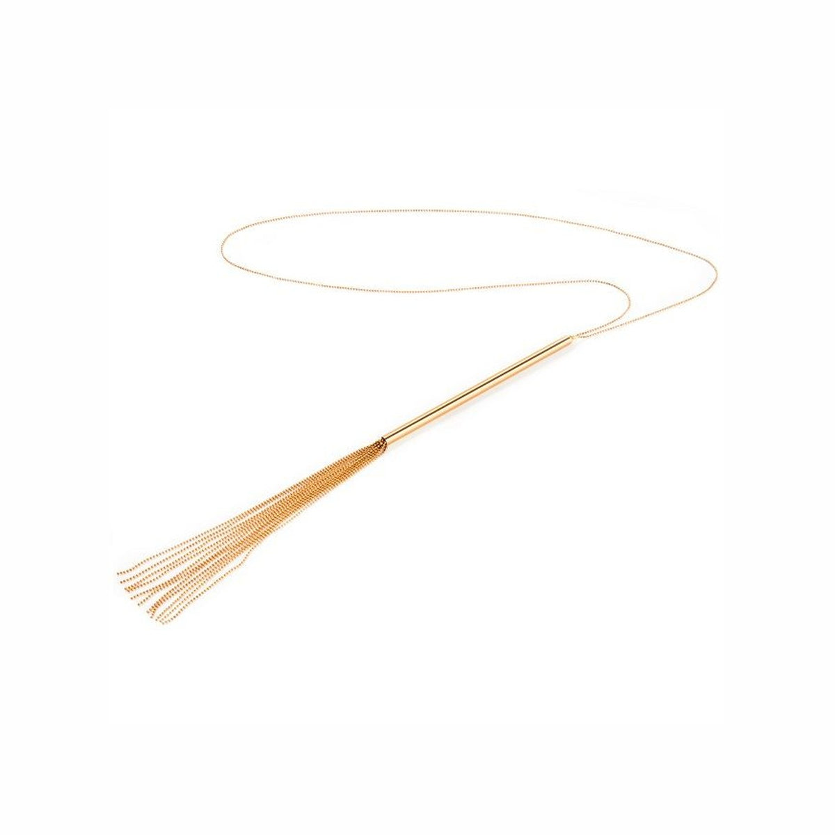 Bijoux Indiscrets – Magnifique, collier et fouet en chaîne métal