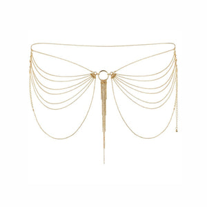 Bijoux Indiscrets – Magnifique, bijou de taille en chaîne dorée
