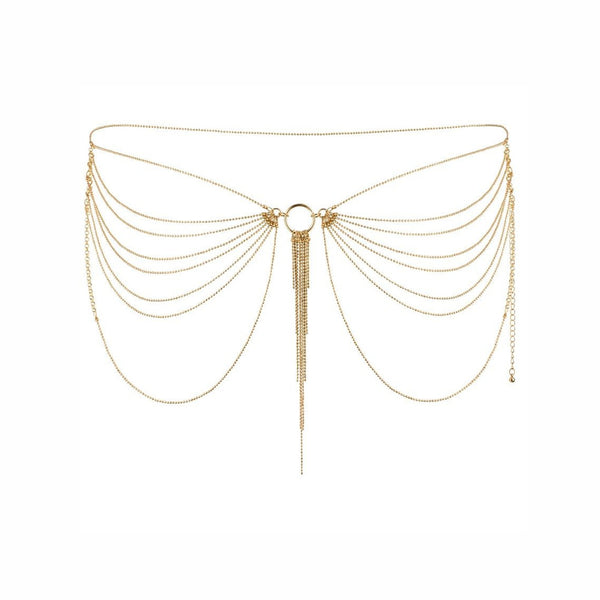 Bijoux Indiscrets – Magnifique, bijou de taille en chaîne dorée