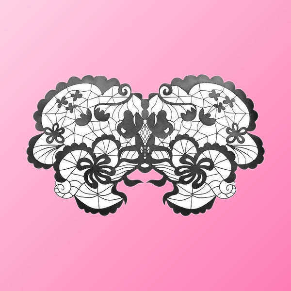 Bijoux Indiscrets – Masque Anna, masque en vinyle réutilisable