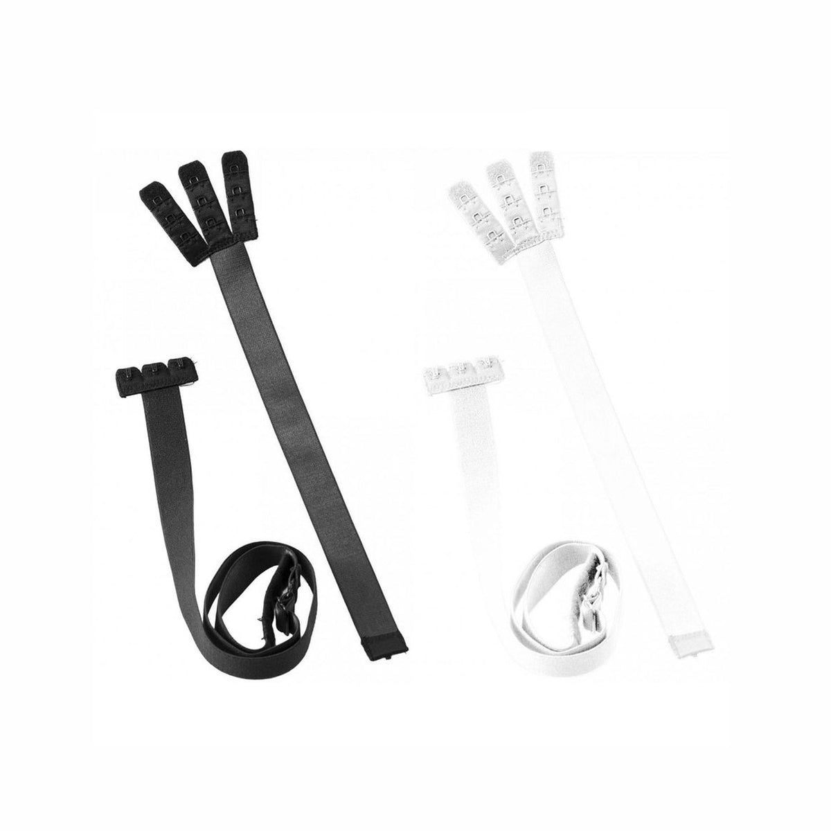 Bye-Bra – Adaptateur de soutien-gorge à dos ouvert noir & blanc