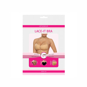 Bye-Bra – Lace-it renforcement push-up beige bonnet d