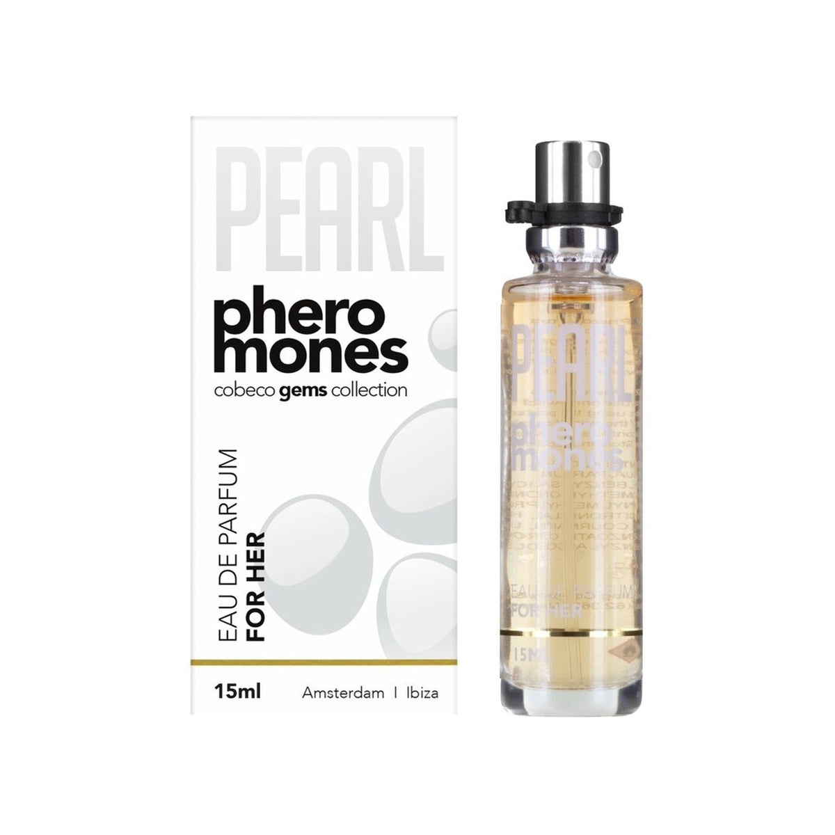Cobeco – Pearl Pheromones, eau de parfum pour elle 15 ml