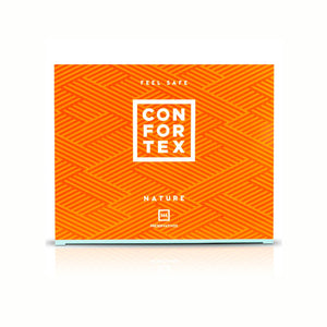 Confortex – Nature, boîte de 144 préservatifs