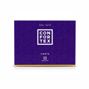 Confortex – Préservatifs Nature Forte, boîte de 144