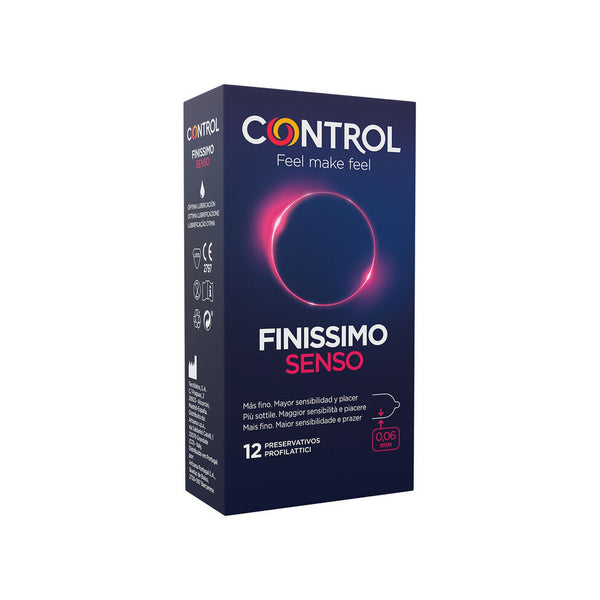 Control – Adapta Senso, préservatifs ultra-fins (boîte de 12)