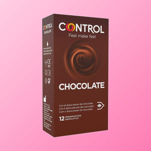 Control – Adapta, préservatifs saveur chocolat (boîte de 12)