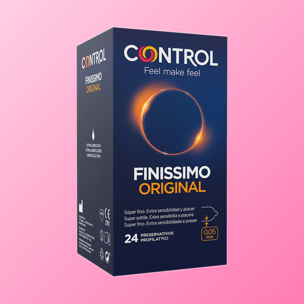 Control – Finissimo, préservatifs ultra-fins (boîte de 24)