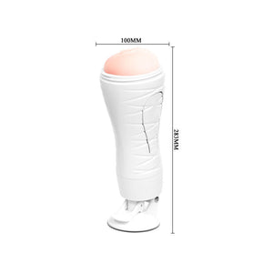 Crazy Bull – Flora White, masturbateur vagin rechargeable