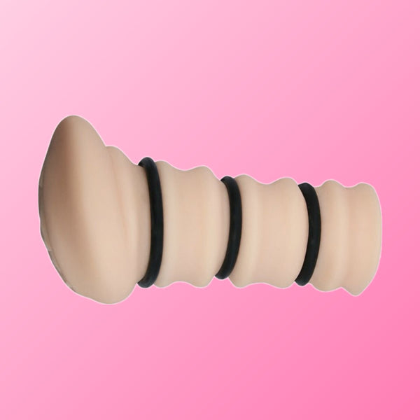 CRAZY BULL - MASTURBADOR WITH ANILLOS MODELO VAGINA 2