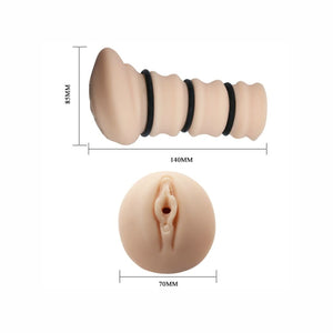 GEKKE BULL - MASTURBADOR MET ANILLOS MODELO VAGINA 2