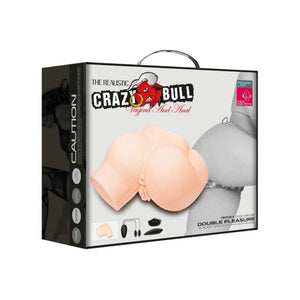 CRAZY BULL - TRASERO CON VAGINA Y ANO REALISTIEKEN EN VIBRACIÓN
