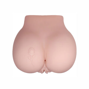 GEKKE BULL - VAGINA Y ANO MET ECHTE TATUAJE MET VIBRACION