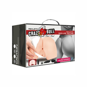 CRAZY BULL - VAGINA Y ANO REALÍSTICOS MET VIBRACION POSICIÓN 4