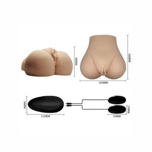 CRAZY BULL - VAGINA Y ANO REALISTIEKEN MET VIBRACION POSICIÓN 7