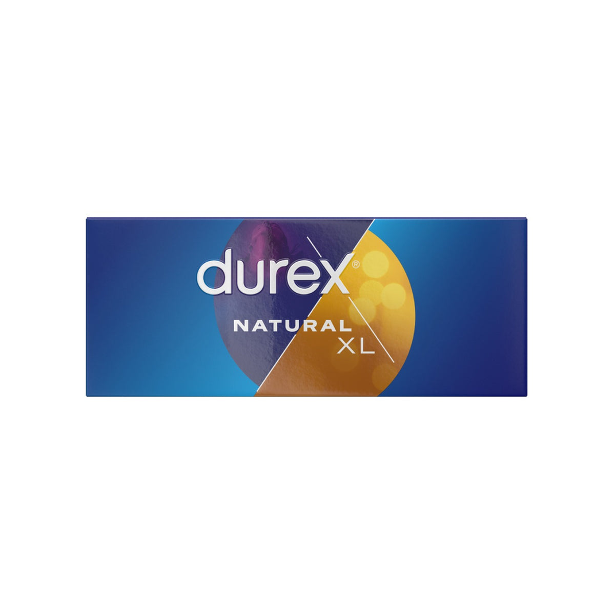 Durex – Natural XL, préservatifs extra-larges (boîte de 144)