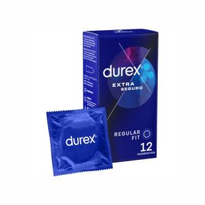 Durex – Extra Safe, préservatifs renforcés (boîte de 12)