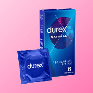 Durex – Natural Comfort, préservatifs classiques (6 unités)