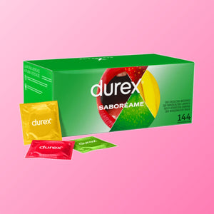 Durex – Pleasure Fruits, préservatifs fruités (144 unités)