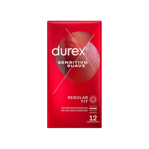 Durex – Doux et Sensible, préservatifs fins (boîte de 12)