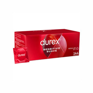 Durex – Sensitive Soft, boîte de 144 préservatifs