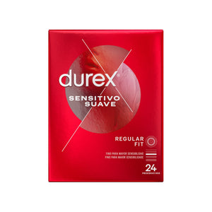Durex – Doux et Sensible, préservatifs fins (boîte de 24)