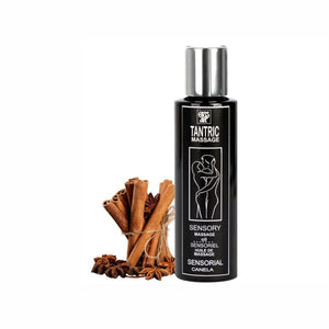 Eros-Art – Huile de massage tantrique naturelle et cannelle aphrodisiaque 100 ml
