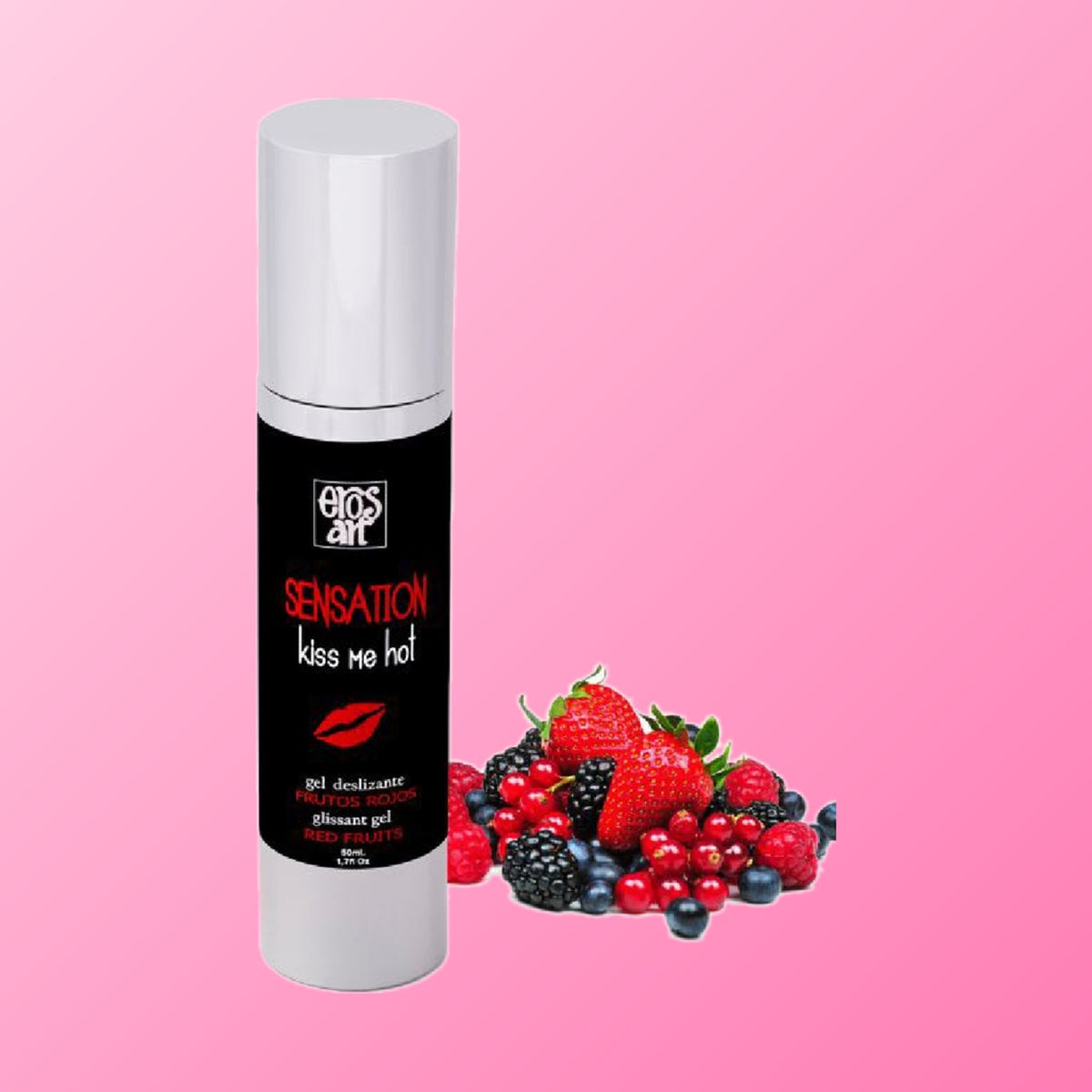 EROS-ART - SMEERMIDDEL SENSATIE NATUURLIJKE FRUTOS ROJOS 50 ML
