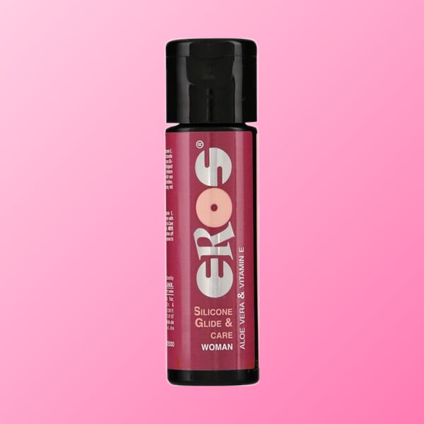 Eros – Silicone Glide & Care, lubrifiant à l'aloe vera et vitamine E (30 ml)