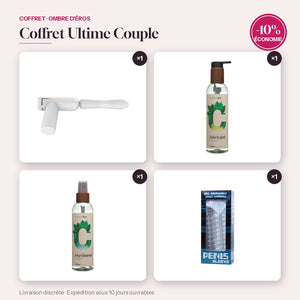 Coffret Ultime Couple – Machine + Soins + Jouet (-10%)
