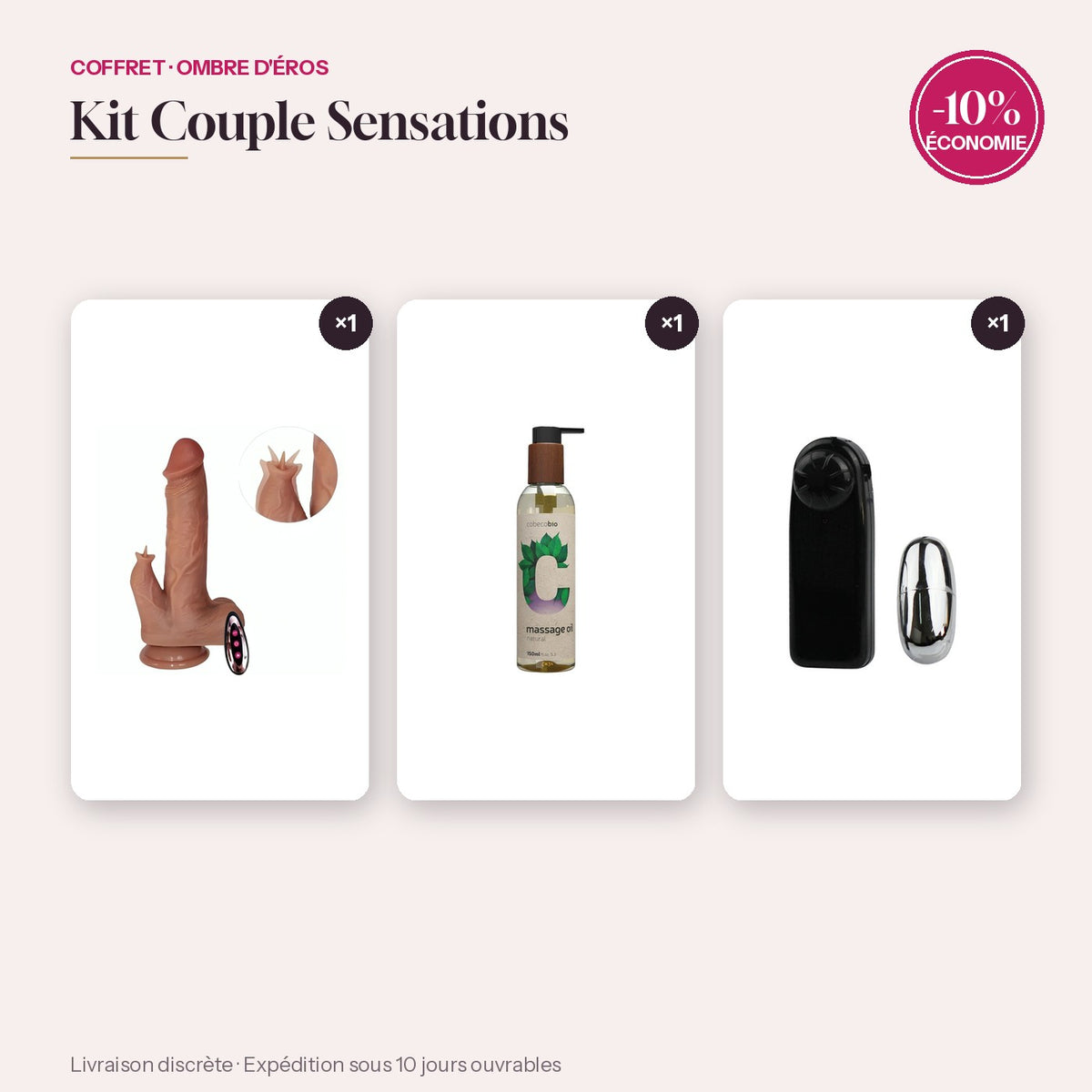 Kit Couple Sensations – Duo Plaisir Elle & Lui (-10%)