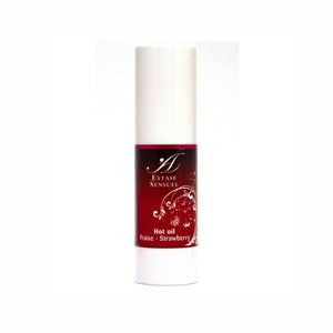 Extase Sensual – Huile stimulante effet chaleur fraise, 30 ml