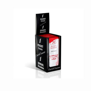 Extase Sensual – Huile de massage aux phéromones effet chaleur, parfum sucette (10 ml)