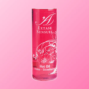 Extase Sensual – Huile stimulante effet thermique fraise, 35 ml