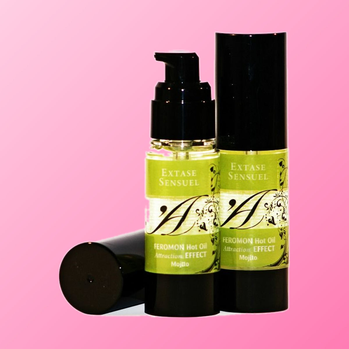 Extase Sensual – Huile de massage effet thermique aux phéromones, mojito (30 ml)