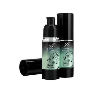 Extase Sensual – Huile de massage effet glace, menthe et eucalyptus (100 ml)