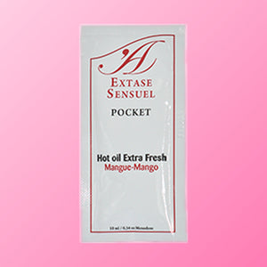 Extase Sensual – Huile stimulante à la mangue, effet chaud-froid (10 ml)