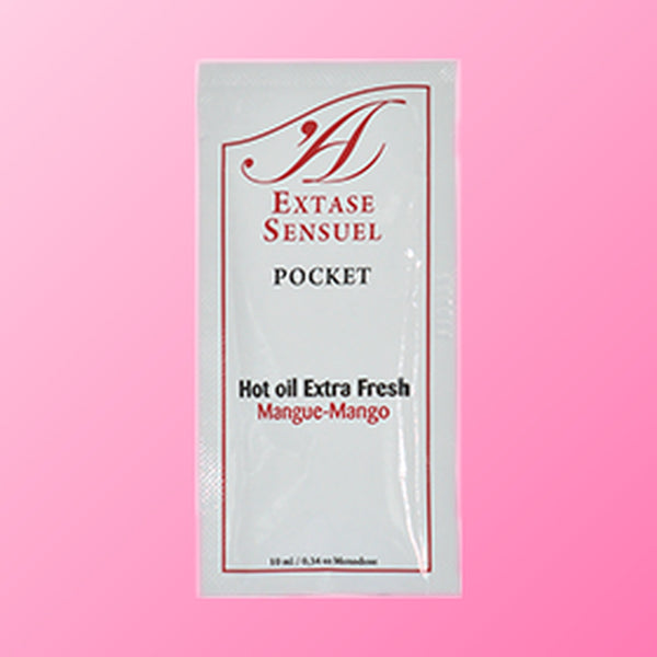 Extase Sensual – Huile stimulante à la mangue, effet chaud-froid (10 ml)