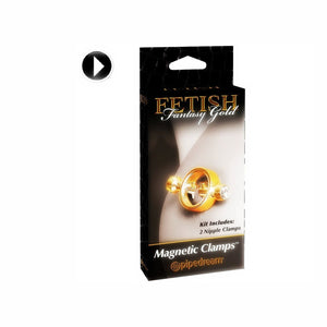 Fetish Fantasy Gold – Pinces à tétons magnétiques