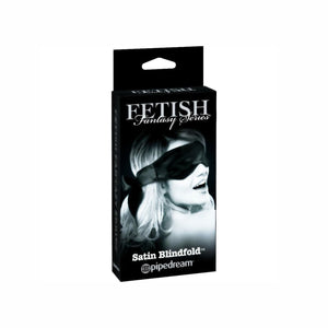 FFSLE Satin Blindfold Black